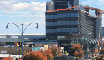 Exterior of the Sunshine commercial district - banner