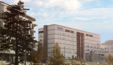 Exterior image of the La Trobe Hospital