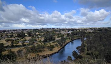 Wide shot of the Defence Site Maribyrnong