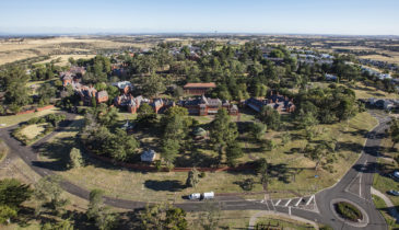Aerial view of Jacksons Hill