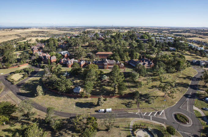 Aerial view of Jacksons Hill