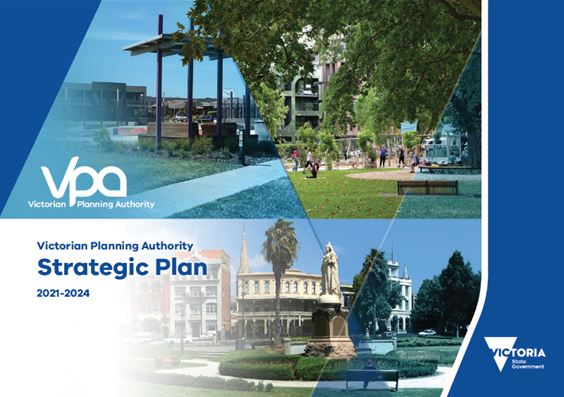 Front cover of the Strategic Plan 2021-2024