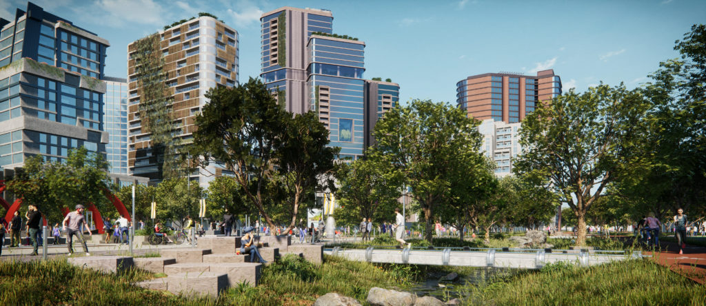 Artist impression of Arden