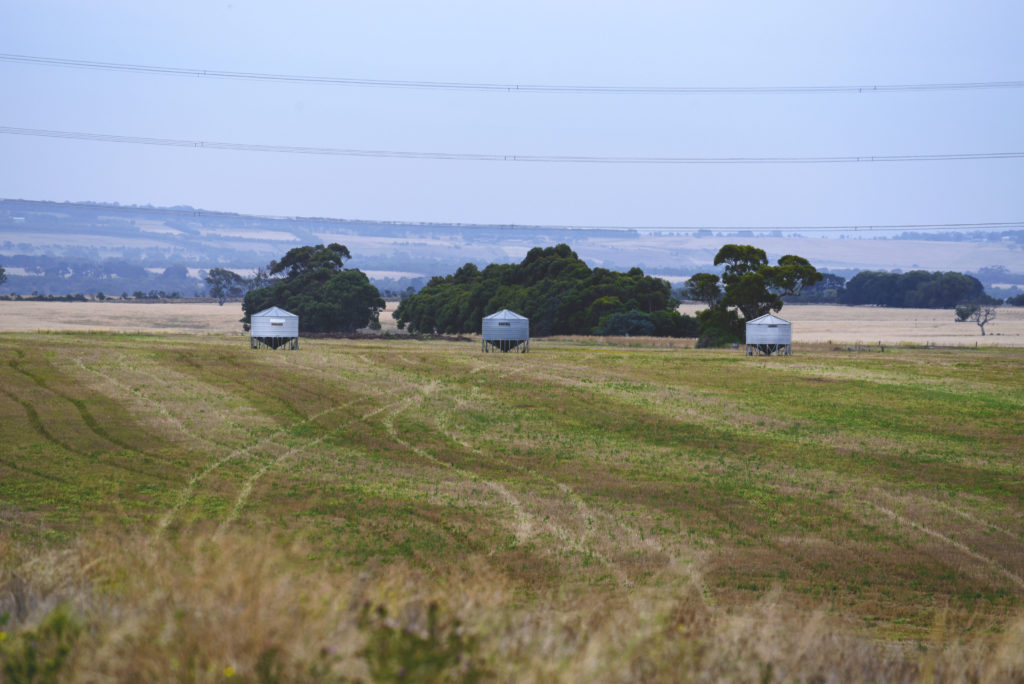 Bannockburn South East precinct mainly consists of rural farming land