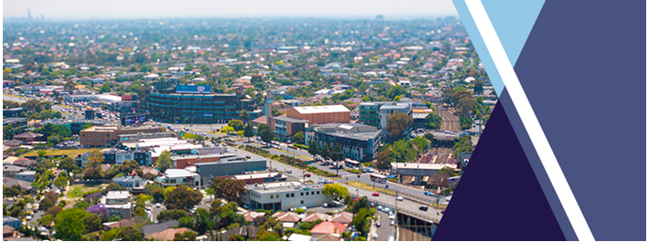 Aerial photograph of the Moorabbin Activity Centre
