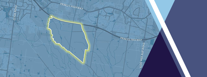 Map of the Officer South precinct