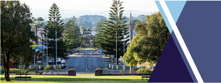 Image of the Wonthaggi township