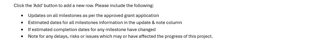 Content for the Streamlining for Growth form